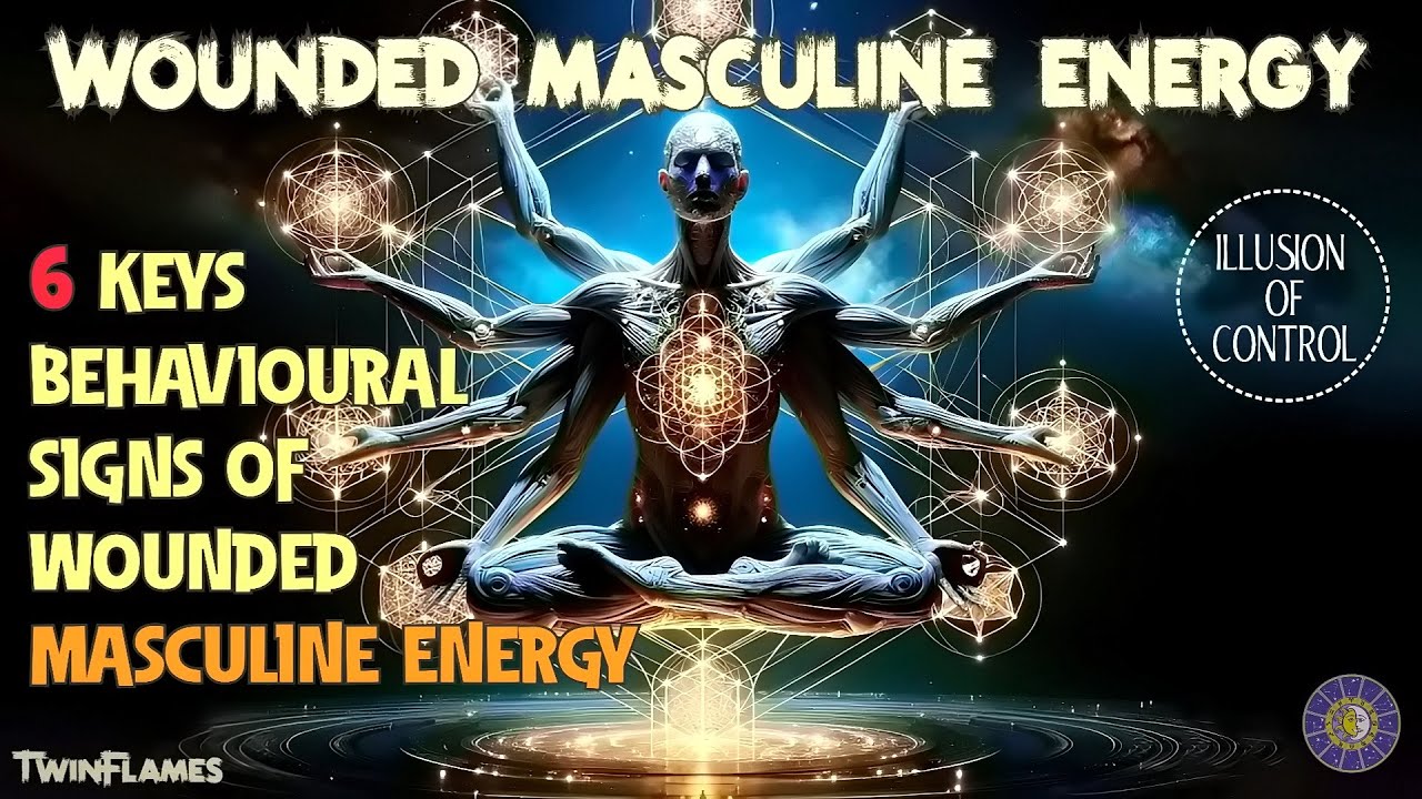 6 Keys Behavioural Signs of Wounded Masculine Energy | What Is Wounded Masculine Energy?