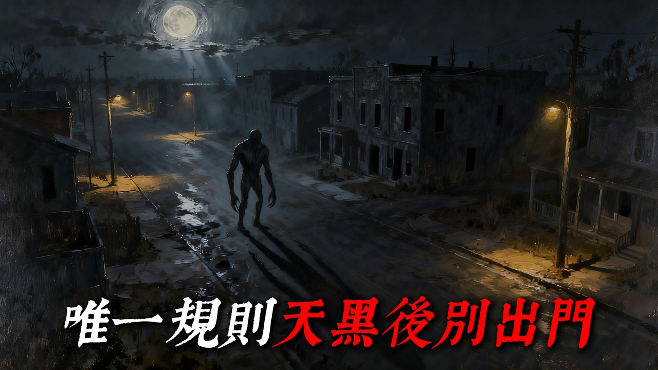 我住在一個無人知曉的小鎮，這裡有個奇怪的規則必須遵守💡燈下怪談💡
