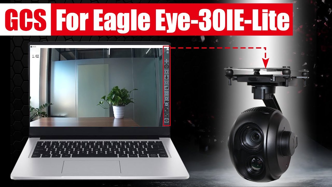 YANGDA GCS For Eagle Eye-30IE-Lite 30x EO/IR Dual Sensor Zoom Camera