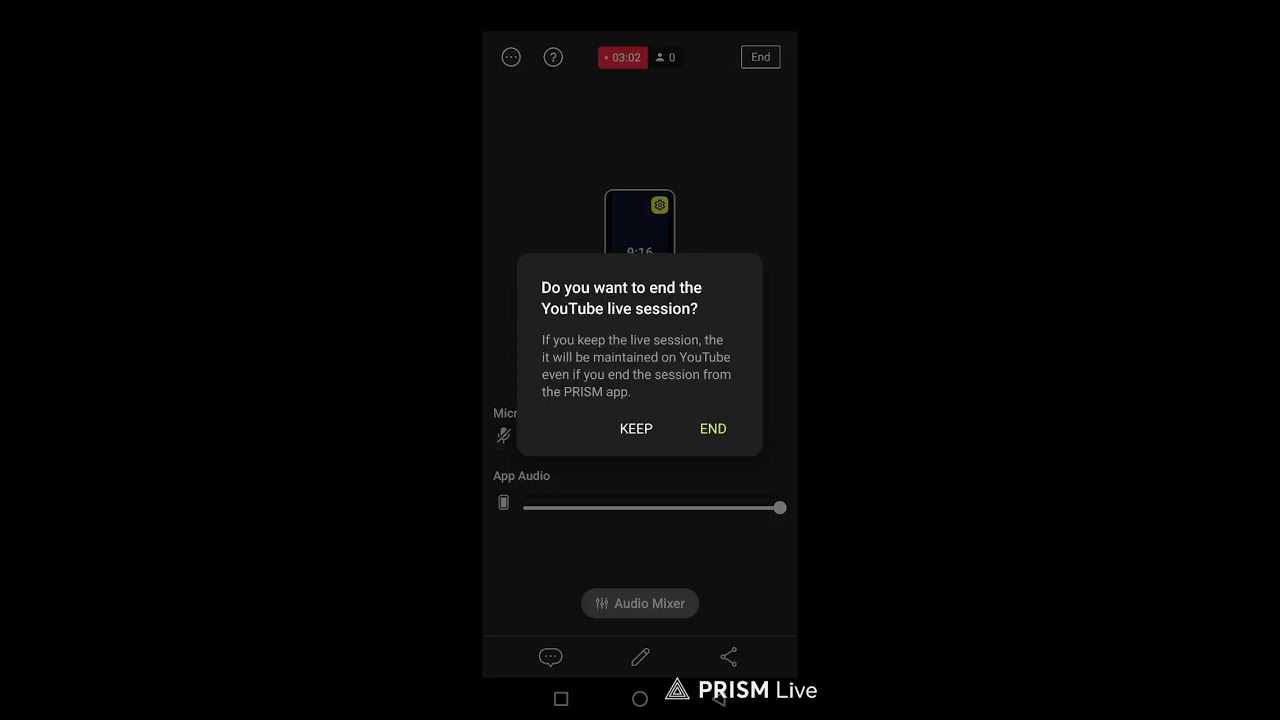 Live streaming of Game world