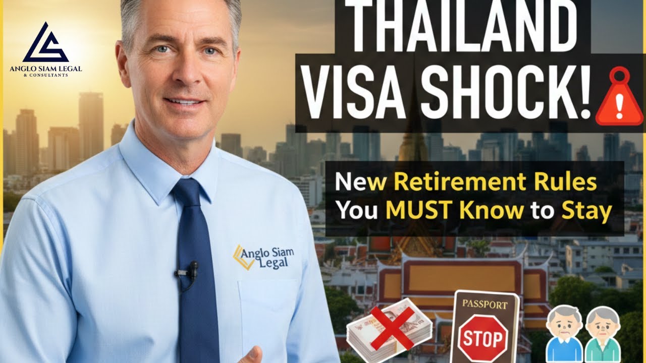 800,000 Baht Locked? The Secret 'SEASONING' Rule That Could RUIN Your Thai Retirement Visa!