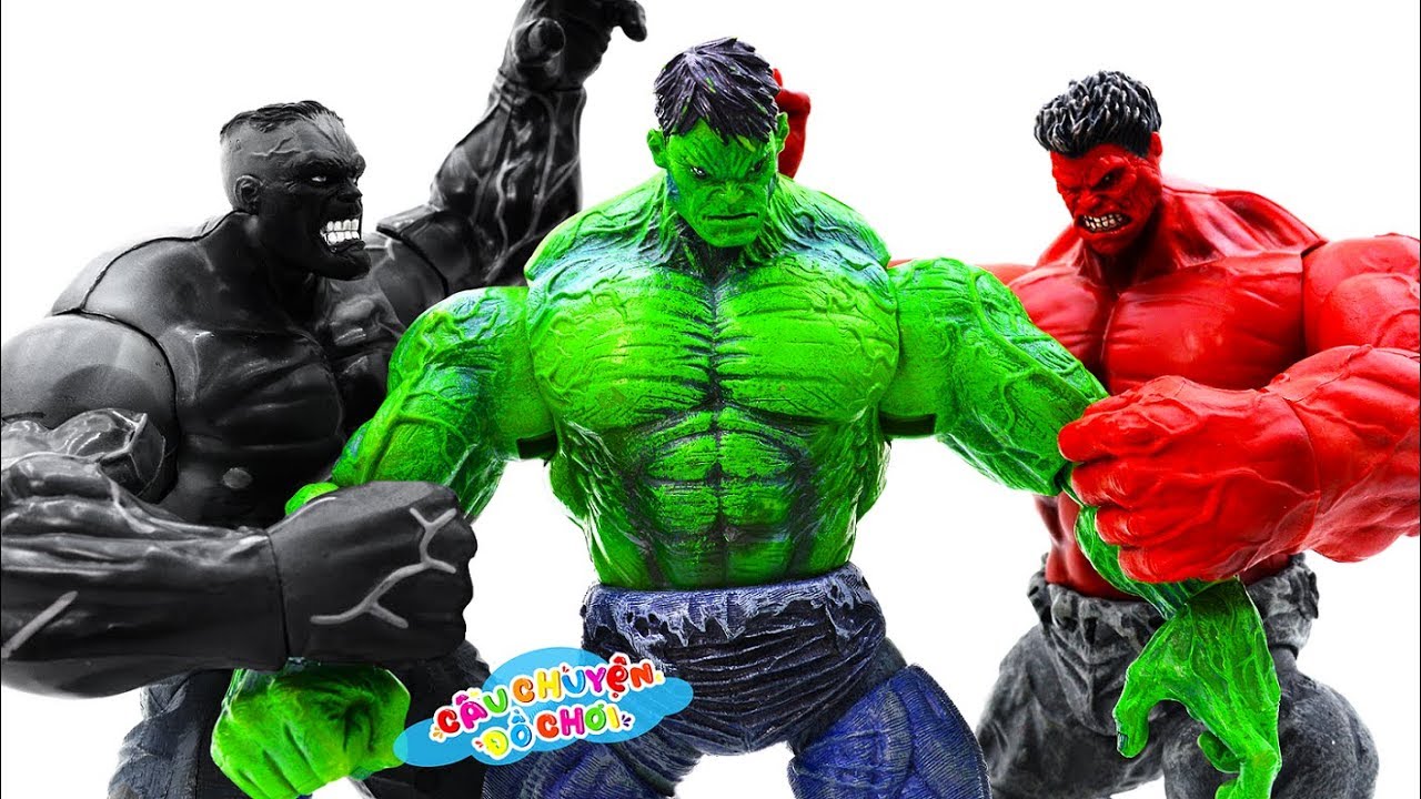 NGƯỜI KHỔNG LỒ XANH - HULK Đại Chiến SIÊU ÁC NHÂN RED HULK - Câu Chuyện Đồ Chơi