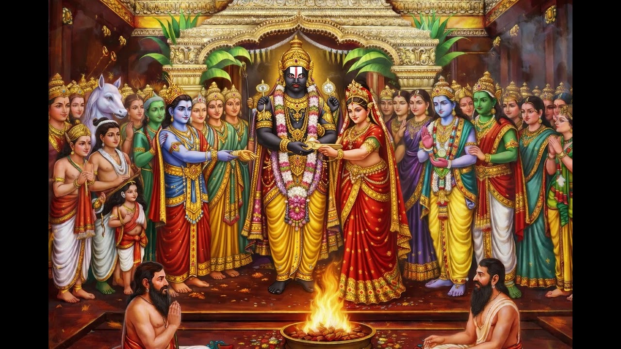 Shri venkateswara padmavathiya vivahada varnane