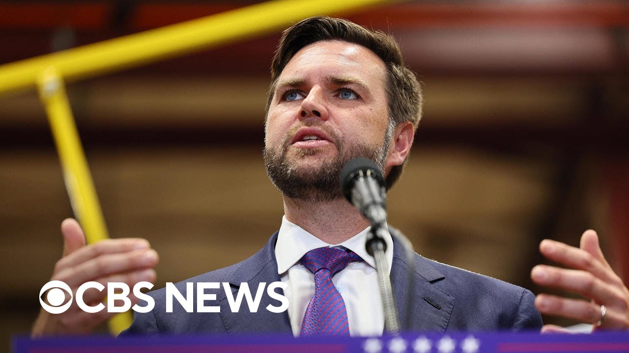 Sen. JD Vance attacks Harris and Walz on campaign trail