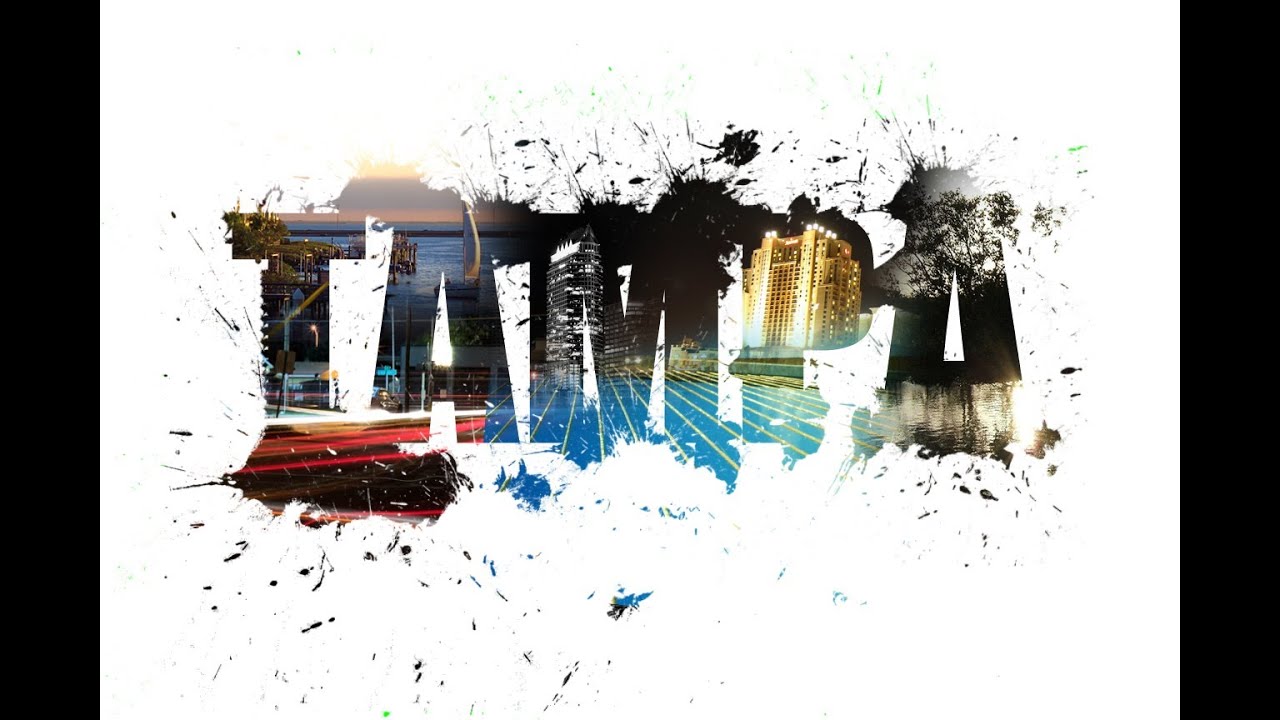Photoshop Tutorial : Photo Text Splash Effect