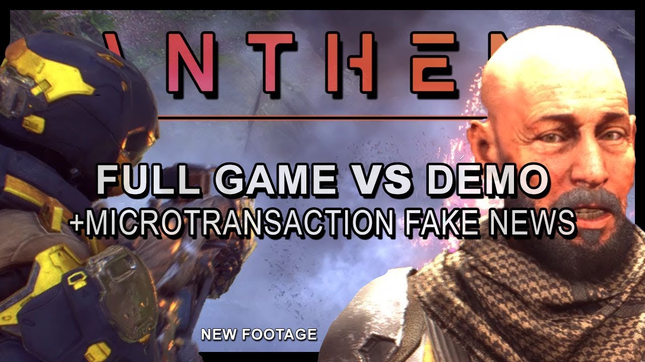 Anthem &ndash; How the Full Game is Different to VIP Demo | Microtransactions, Legendaries, & More