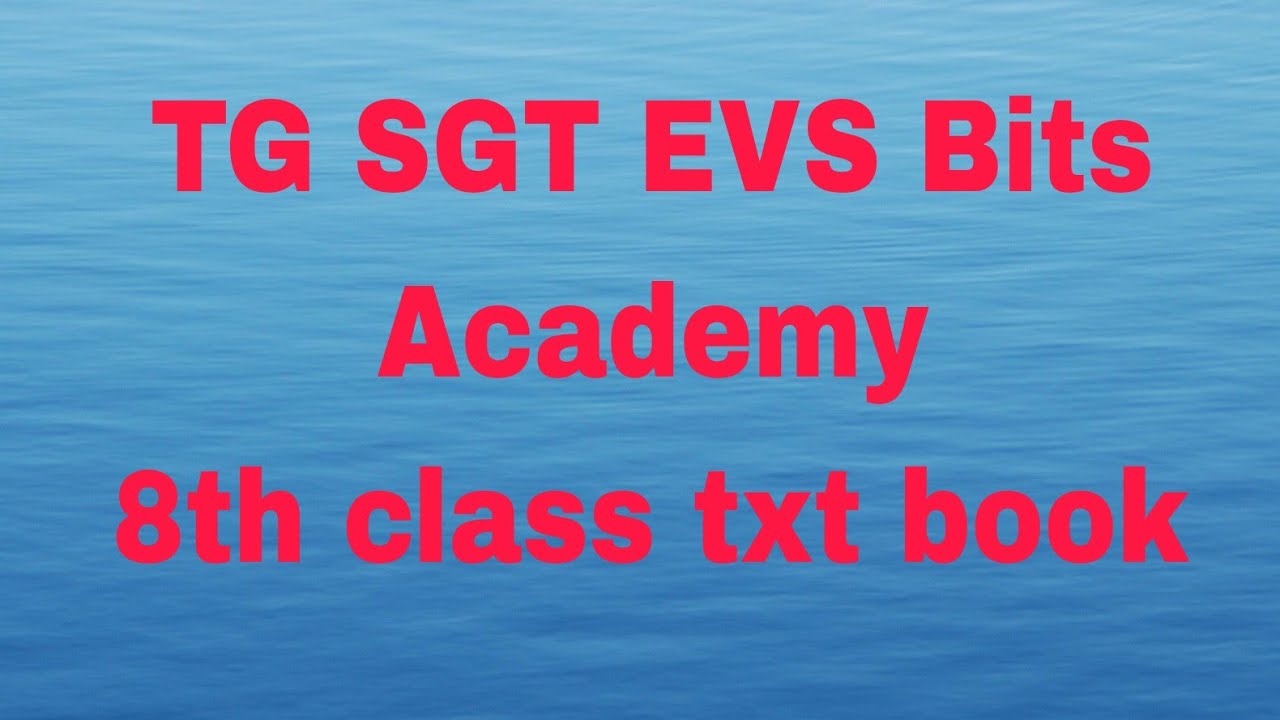 SGT TET BIO SCIENCE BITS#@