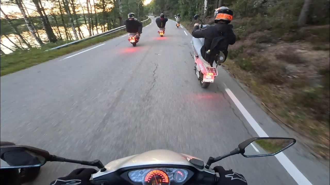 Scooter Rideout With The Boys!