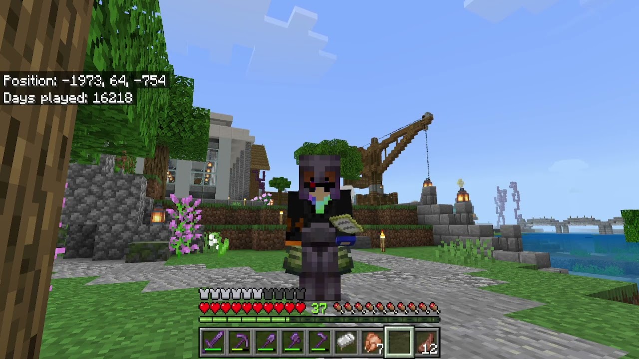 Minecraft bedrock world tour [Touring @AgentCMinecrafts Little Land SMP Survival world]