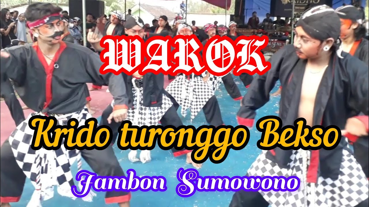 Penampilan Warok masal // KRIDO TURONGGO BEKSO Jambon sumowono