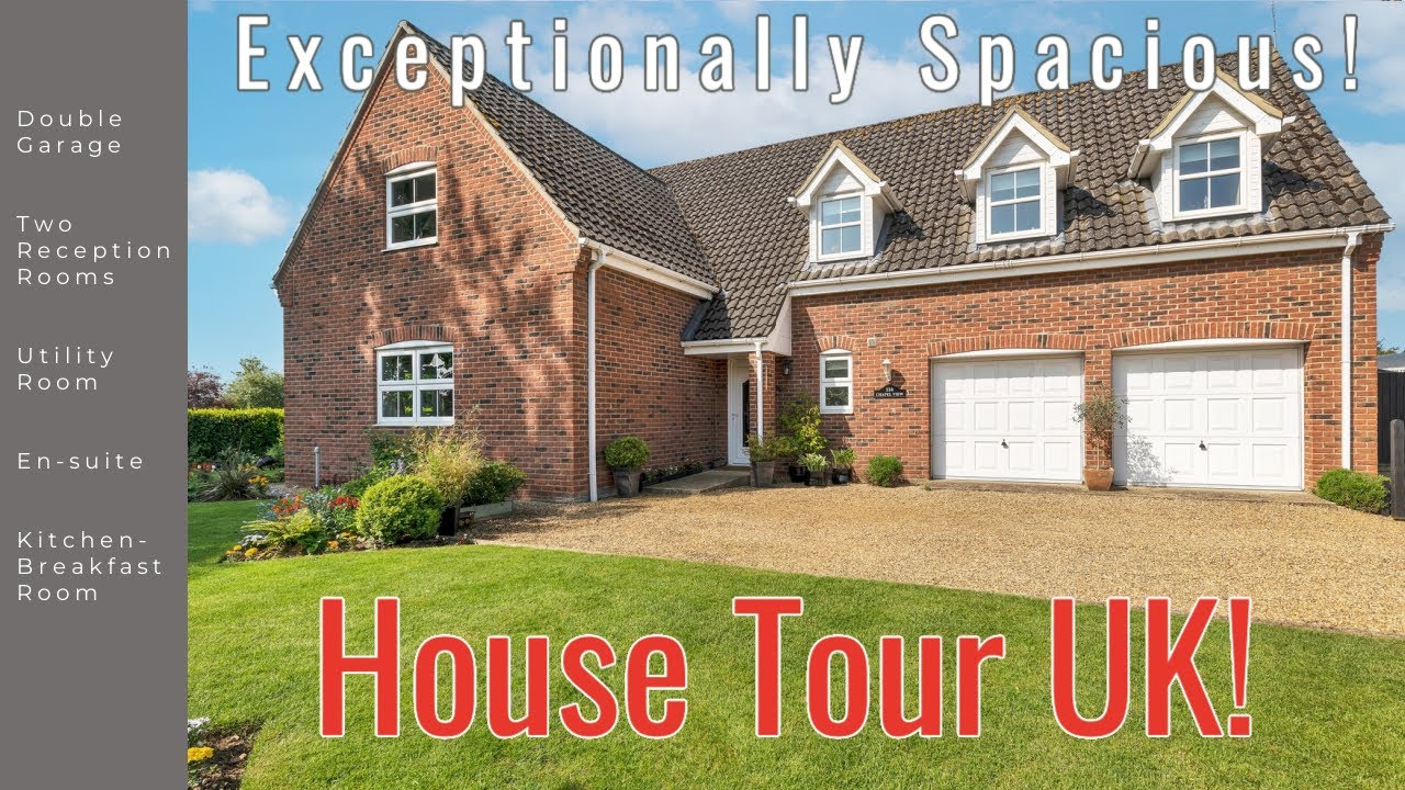 HOUSE TOUR UK Exceptionally Spacious! For Sale £500,000 Swaffham, Norfolk - Longsons Estate Agents