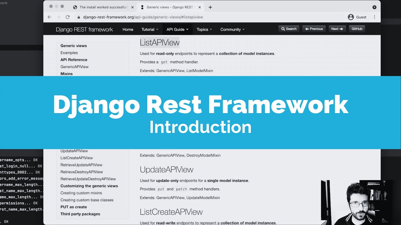 Getting Started with Django Rest Framework - DRF Tutorial - Part 1