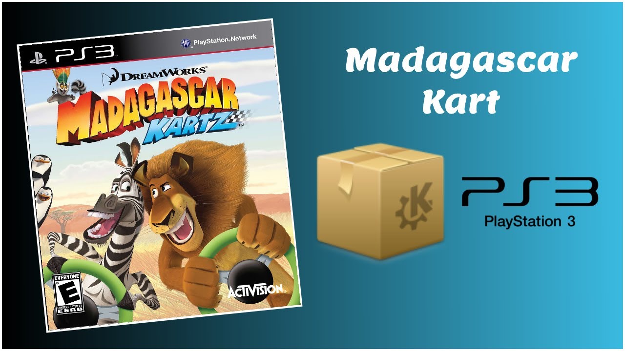Madagascar Kartz PKG PS3