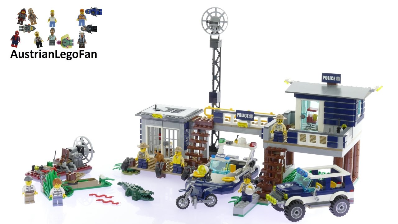 Lego City 60069 Swamp Police Station - Lego Speed Build Review