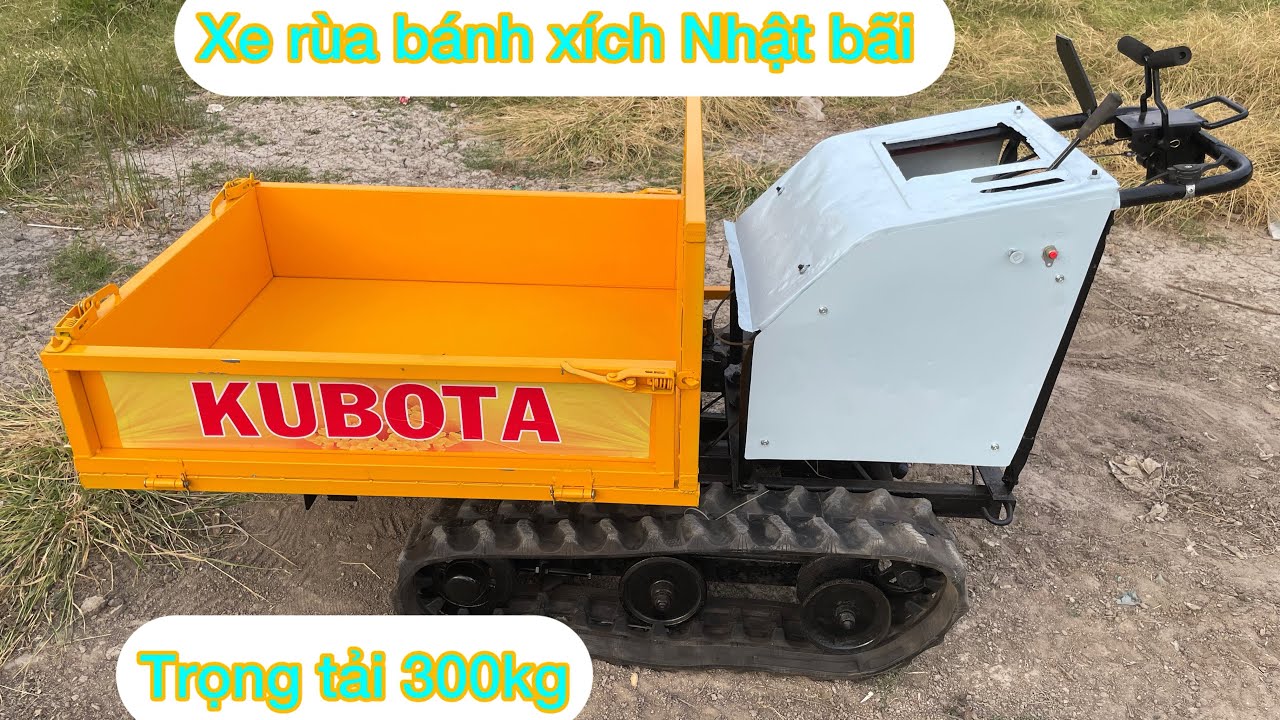 Xe rùa bánh xích nhỏ gọn, trọng tải 300kg A/C quan tâm LH e ạ 