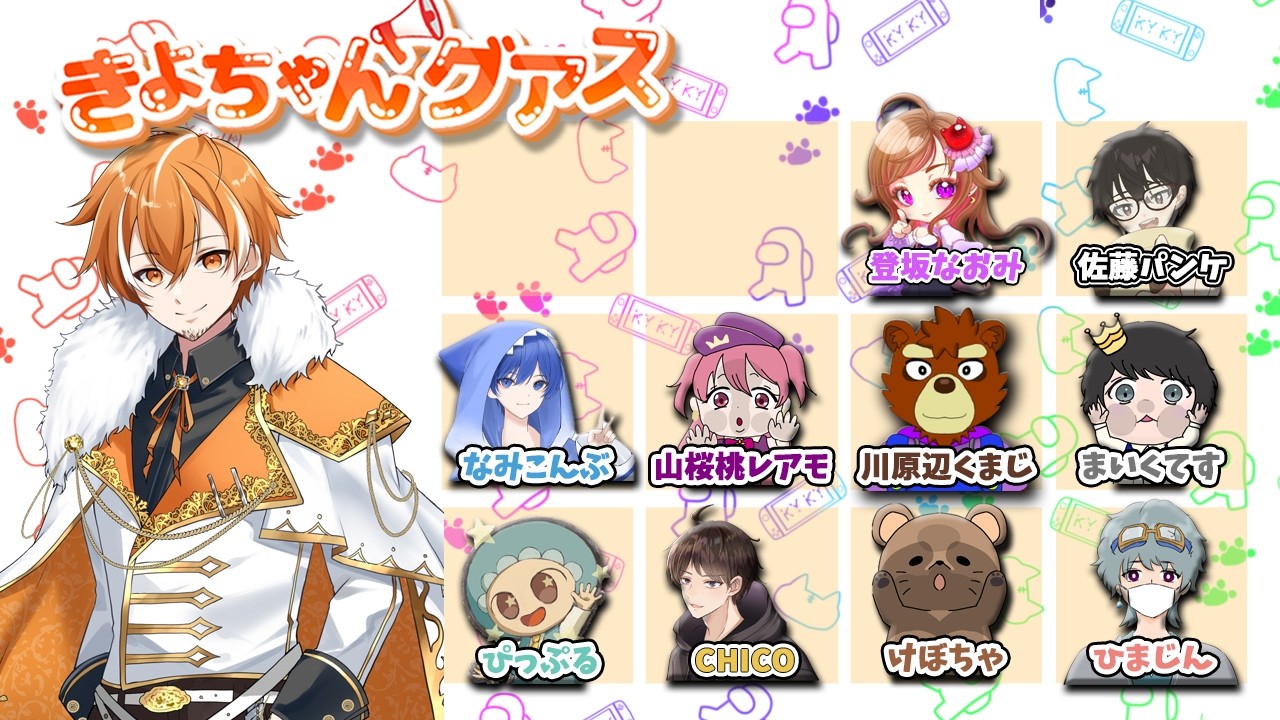 きよちゃんグアスで暴れよう！！　(エンタメ系近アモ) アモアス AMONGUS