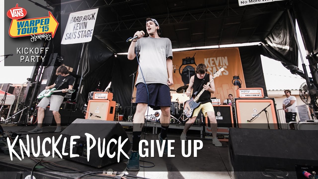 Knuckle Puck - Give Up (Live 2015 Warped Tour Kickoff Party)