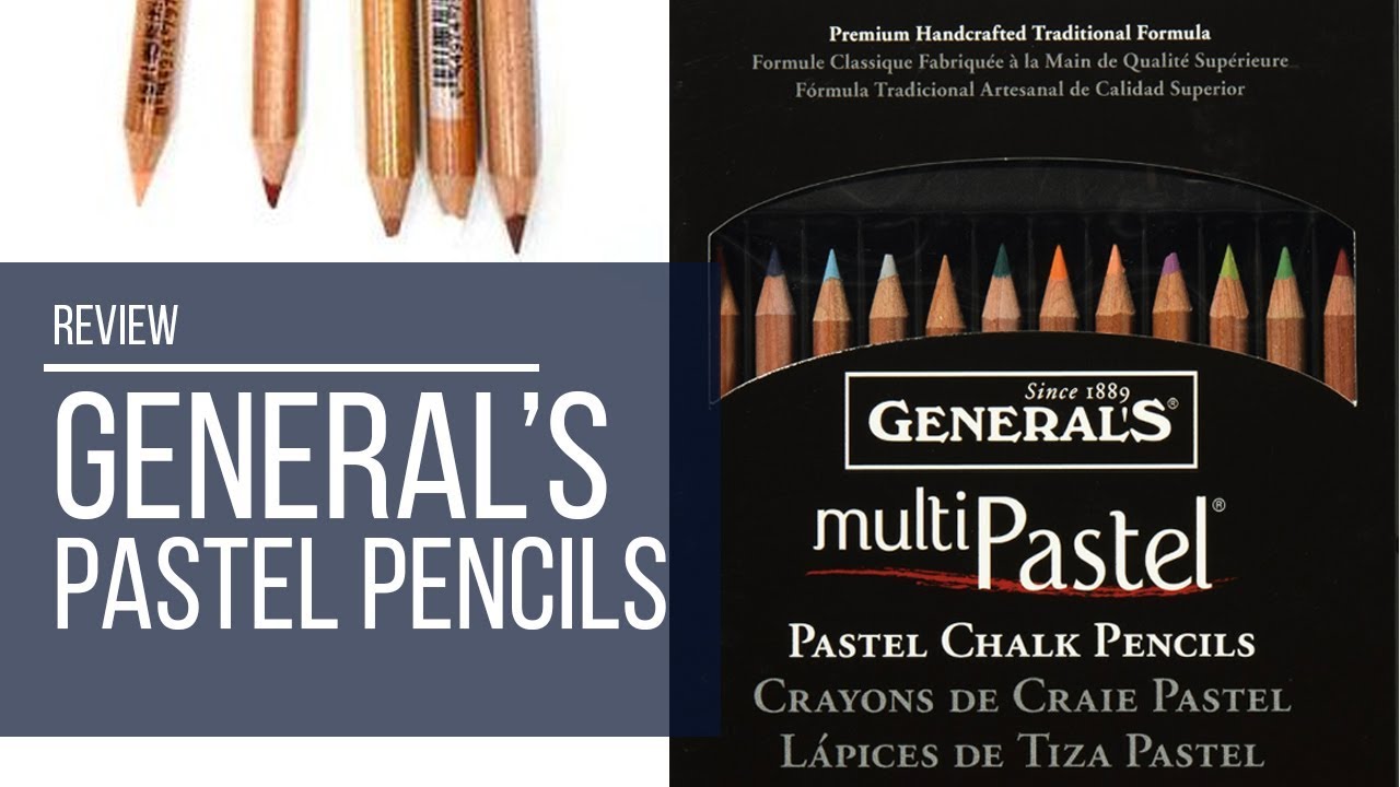 Обзор пастельных карандашей MultiPastel от General's