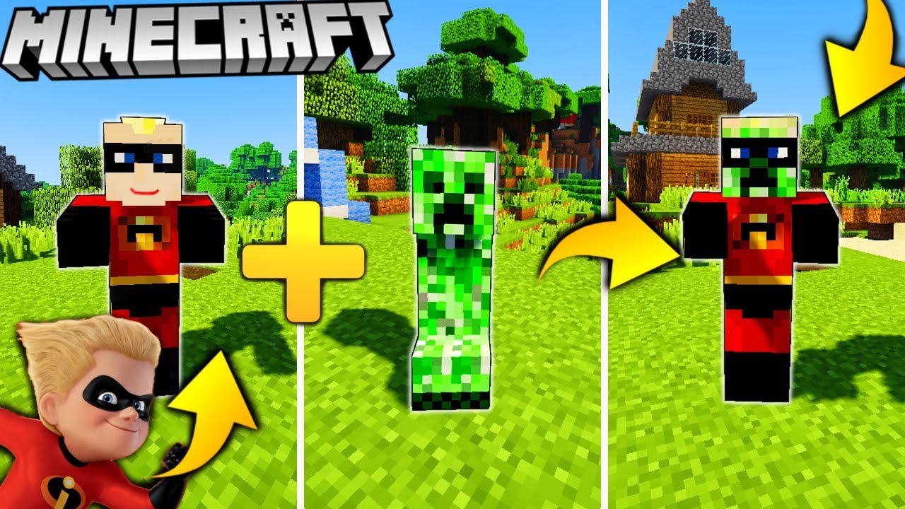 INIEMAMOCNI 2 + CREEPER = ??? | ŻYCIE MUTANTA MOBÓW W MINECRAFT ! BAZA CHALLENGE