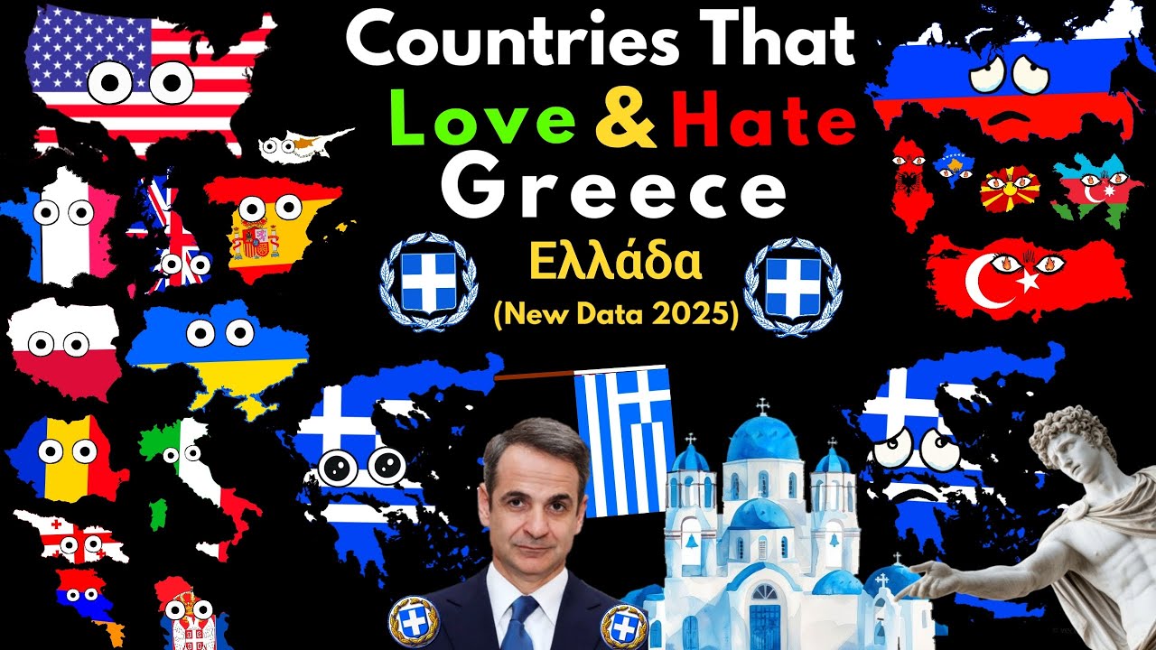 Countries That Love/Hate Greece (New Data)