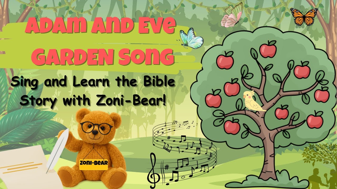 Adam & Eve Song for Kids | The First People | Fun Bible Story