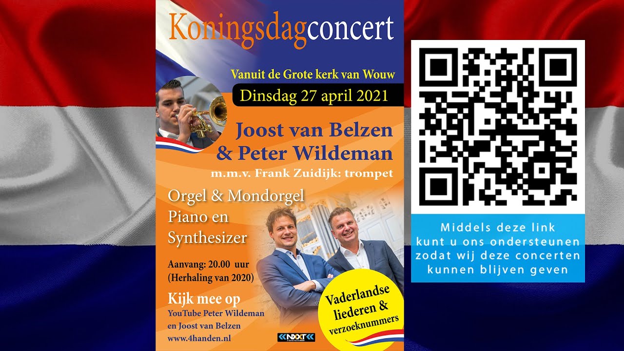 Koningsdagconcert Duo 4 Handen met Frank Zuidijk