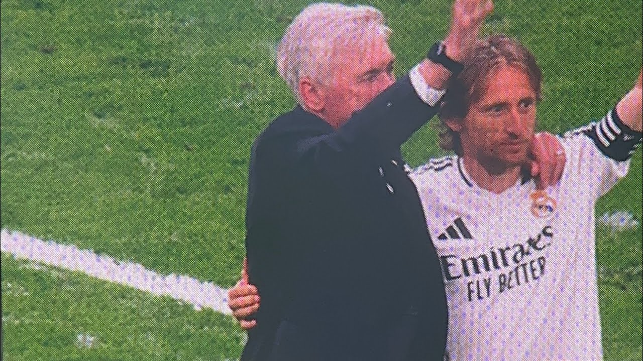 Despedida de Luka Modrić del Estadio Santiago Bernabéu. Discurso final  a una etapa gloriosa GRACIAS