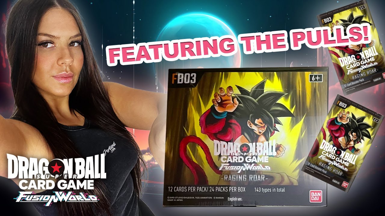 Can't Stop Opening Raging Roar! | Dragon Ball Super Card Game Fusion World | FB03