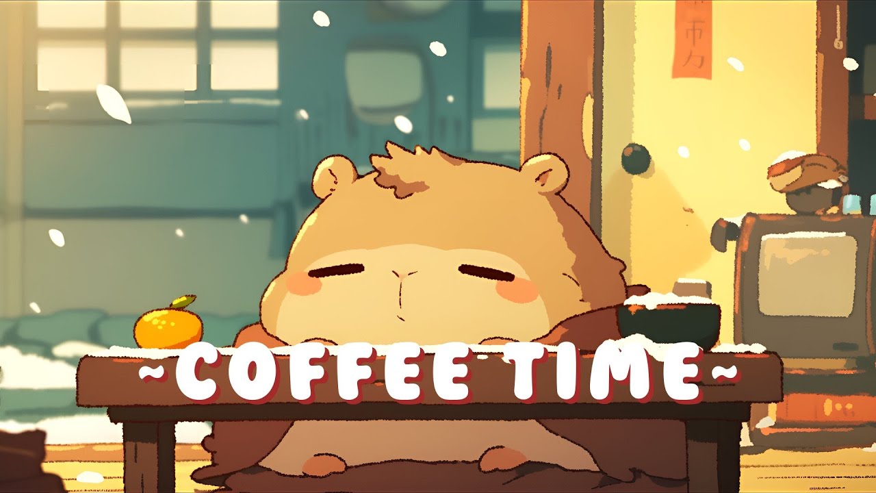 Capybara Lofi Music Station - Relaxing Music for Work/Study ~ Cozy Times ~ 🦫 🎧 ✨ | Continuous Mix