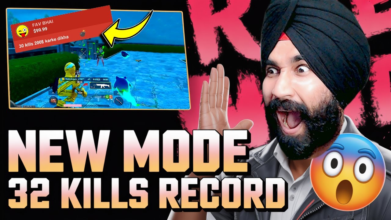 32 SOLO KILLS IN 4.0 BGMI NEW UPDATE | MY 4.0 RECORD | GTXPREET