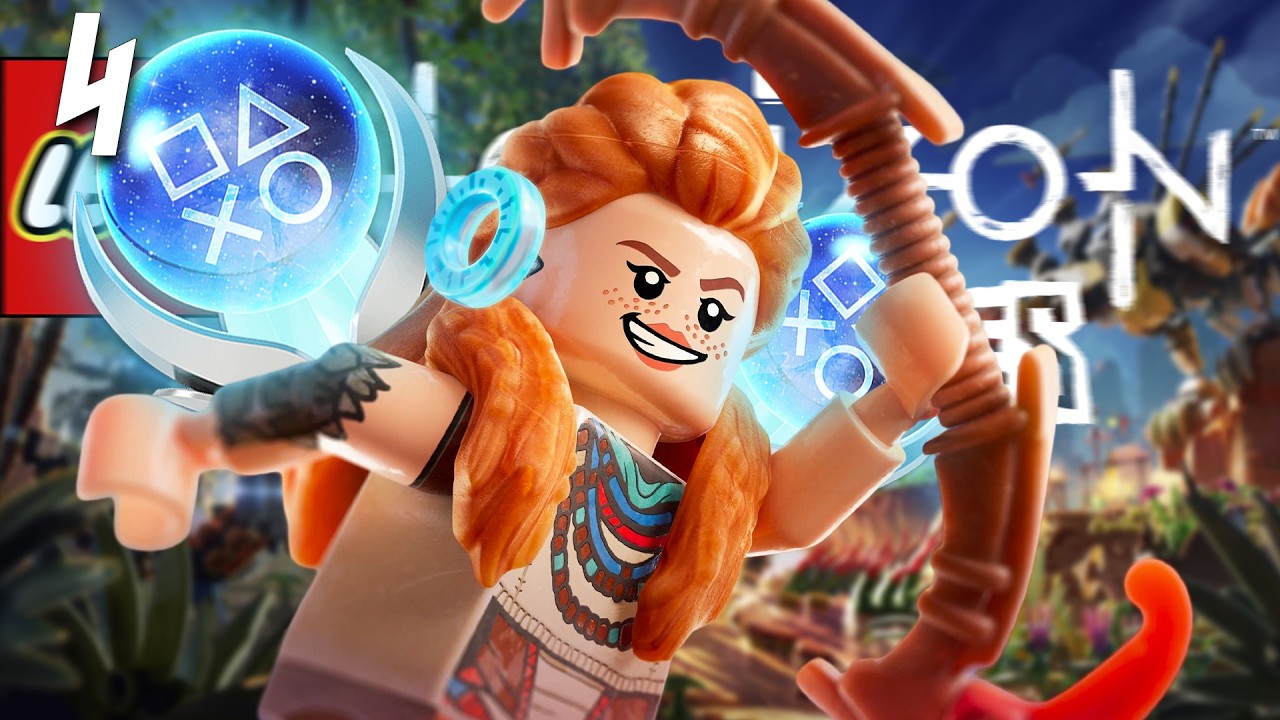 a PLATINA do LEGO HORIZON ADVENTURES #4 - PS5