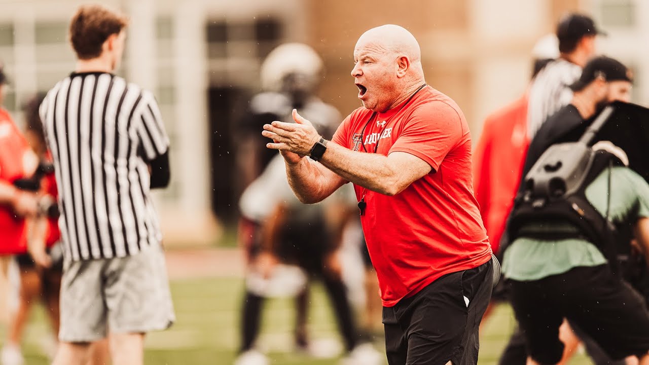 Texas Tech Football: Drill of the Day (RBs) | Apr. 18, 2024