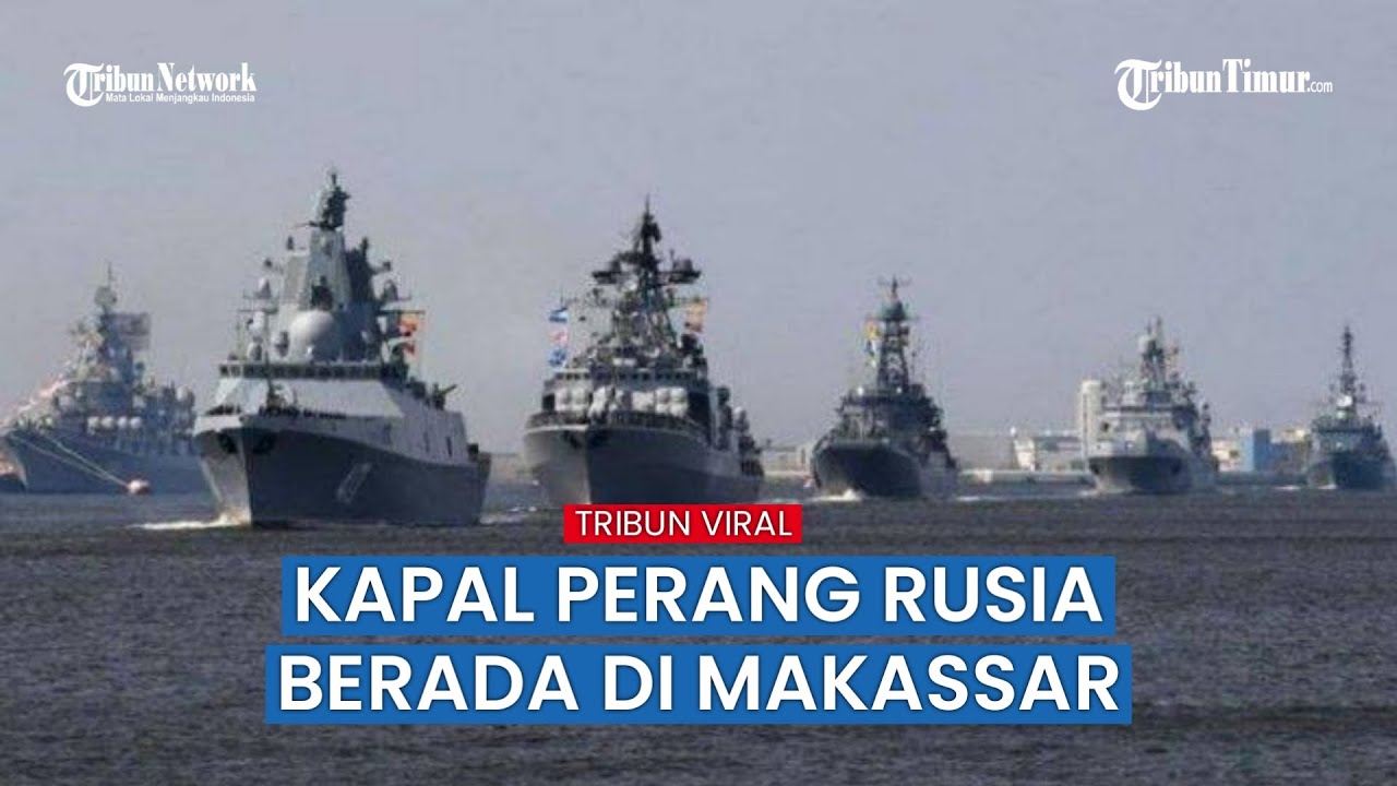 Kapal Perang Rusia Ikut  Acara 