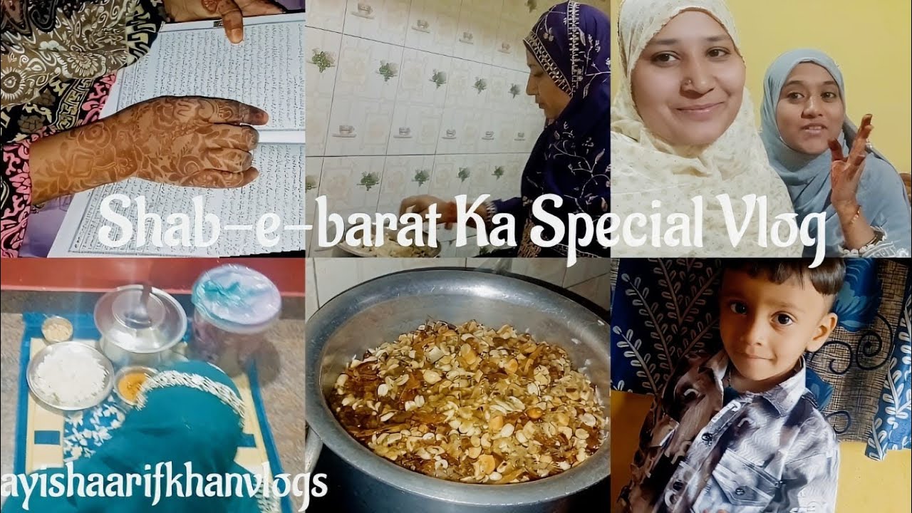 Shab-e-barat Ka Special Vlog|| Meetha Khana Ki Recipe|| 