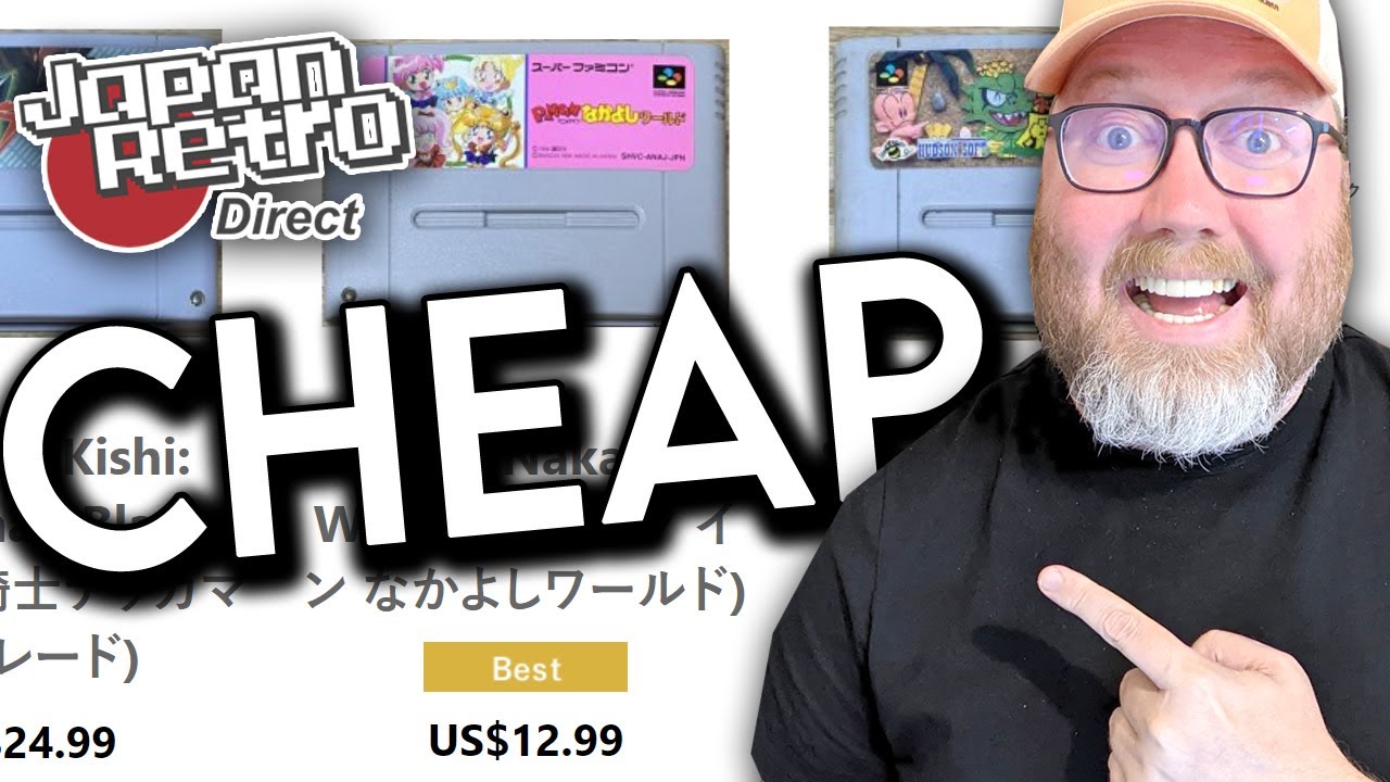 Window Shopping for Japanese Import Video Games from Japan Retro Direct