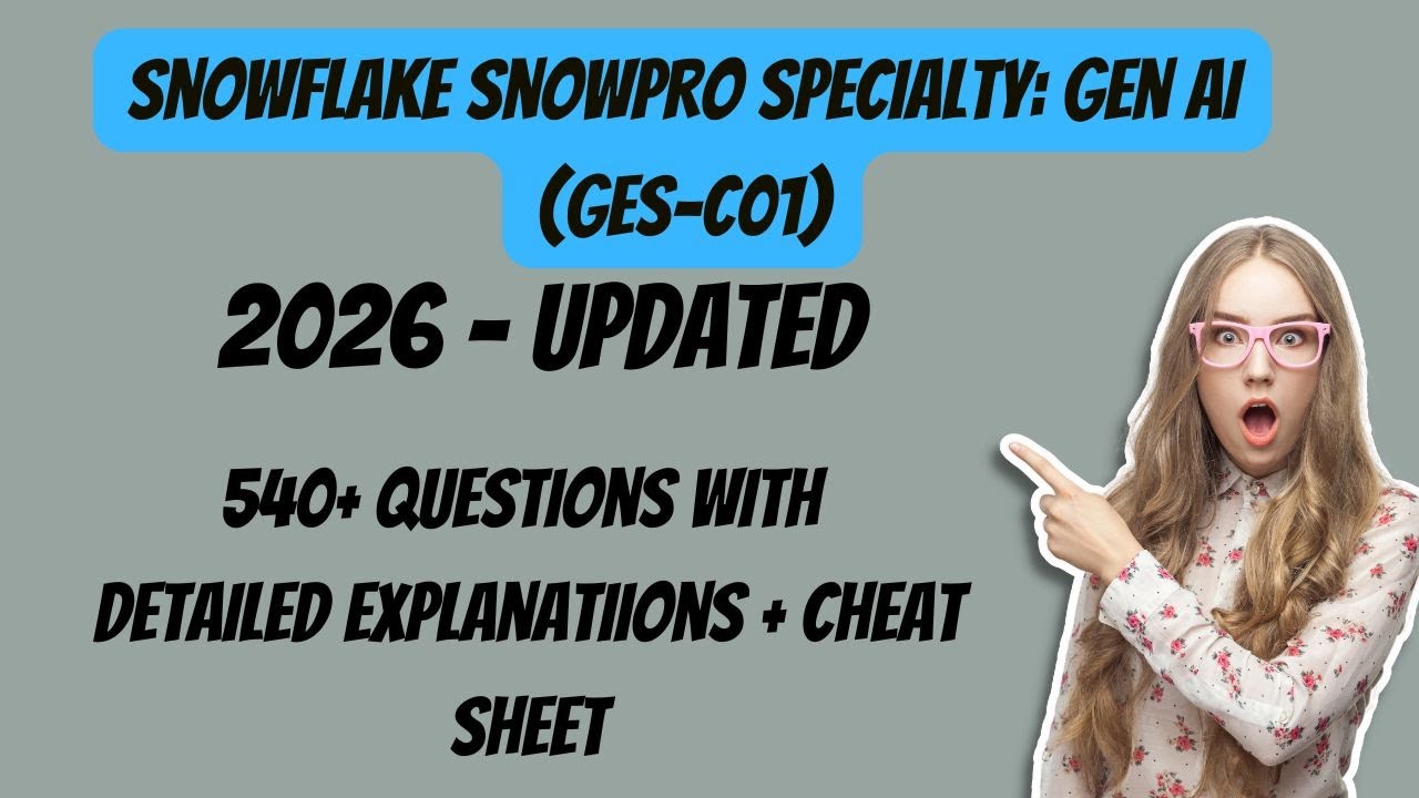 Snowflake SnowPro Specialty: Gen AI (GES-C01) Exam Prep: 99% Pass Rate with SkillCertPro