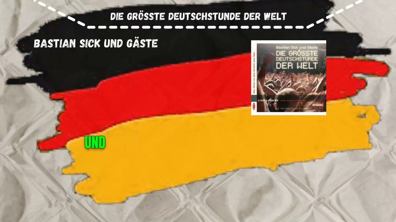 Die Gr&ouml;sste Deutschstunde Der Welt (2006) Bastian Sick und G&auml;ste - AudioBuch + Untertitel
