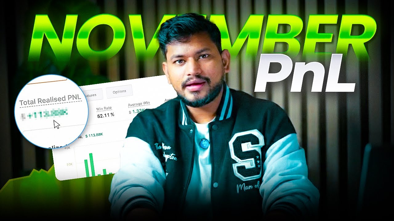 My November Crypto Trading P&L - IITian Trader