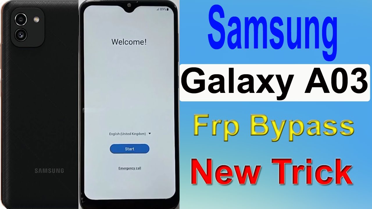 Samsung Galaxy A03 FRP Bypass Without Pc   (SM-A035F) Google Account Bypass