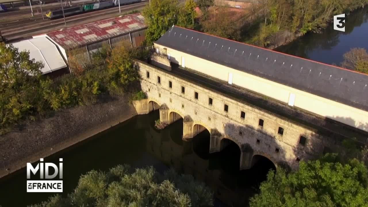 VU D'ICI : Le Pont-Écluse, un symbole de Thionville