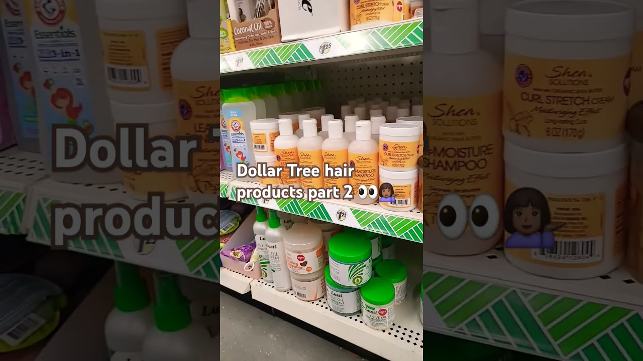 Old school softee hair products #dollartree