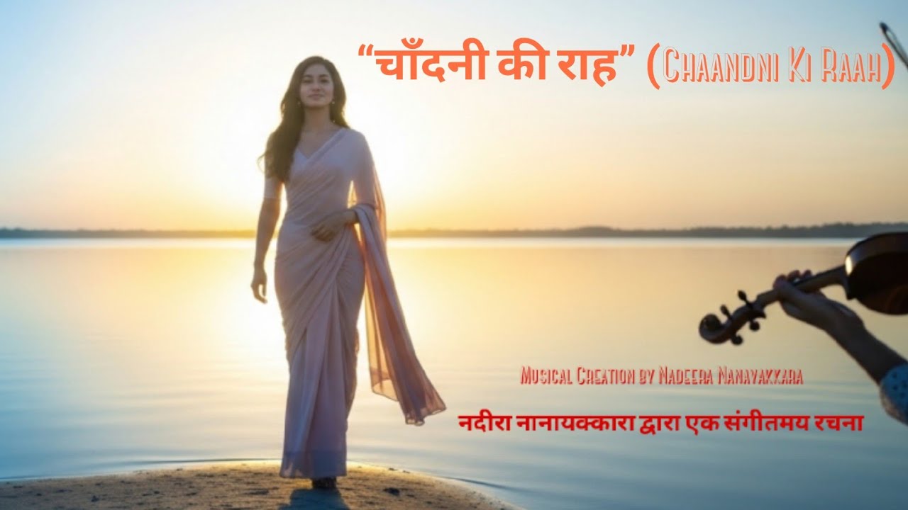Chaandni Ki Raah – चाँदनी की राह | Creation by Nadeera Nanayakkara –  