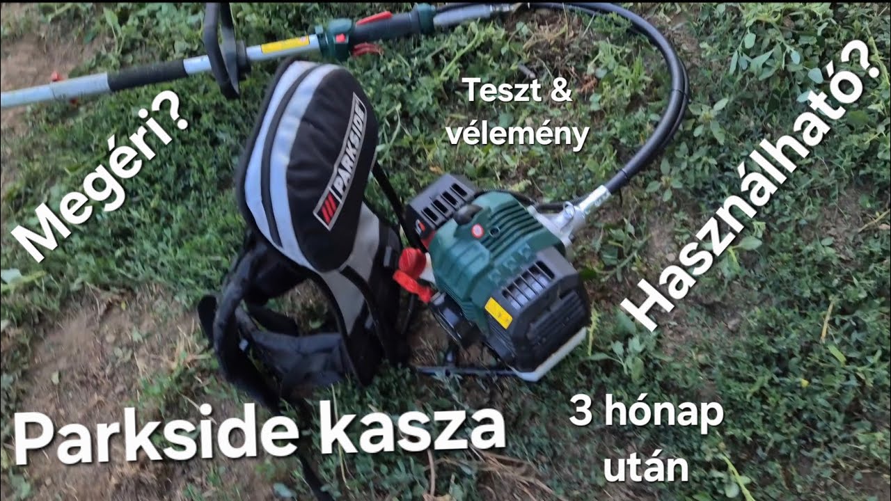 Parkside 6 az 1-ben fűkasza 3 hónap után  Teszt és vélemény | Megéri? | 