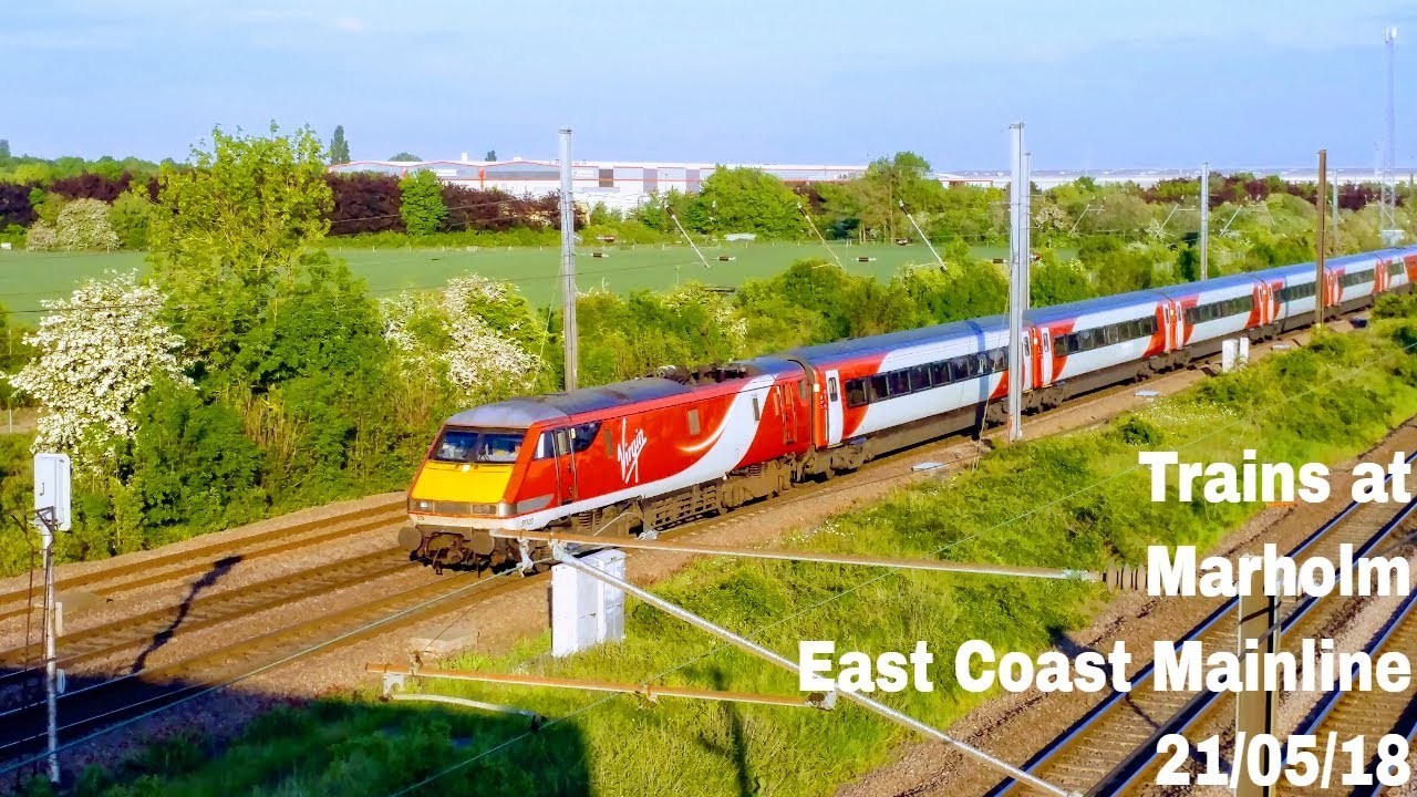 Evening Rush Hour at Marholm, ECML | 21/05/18