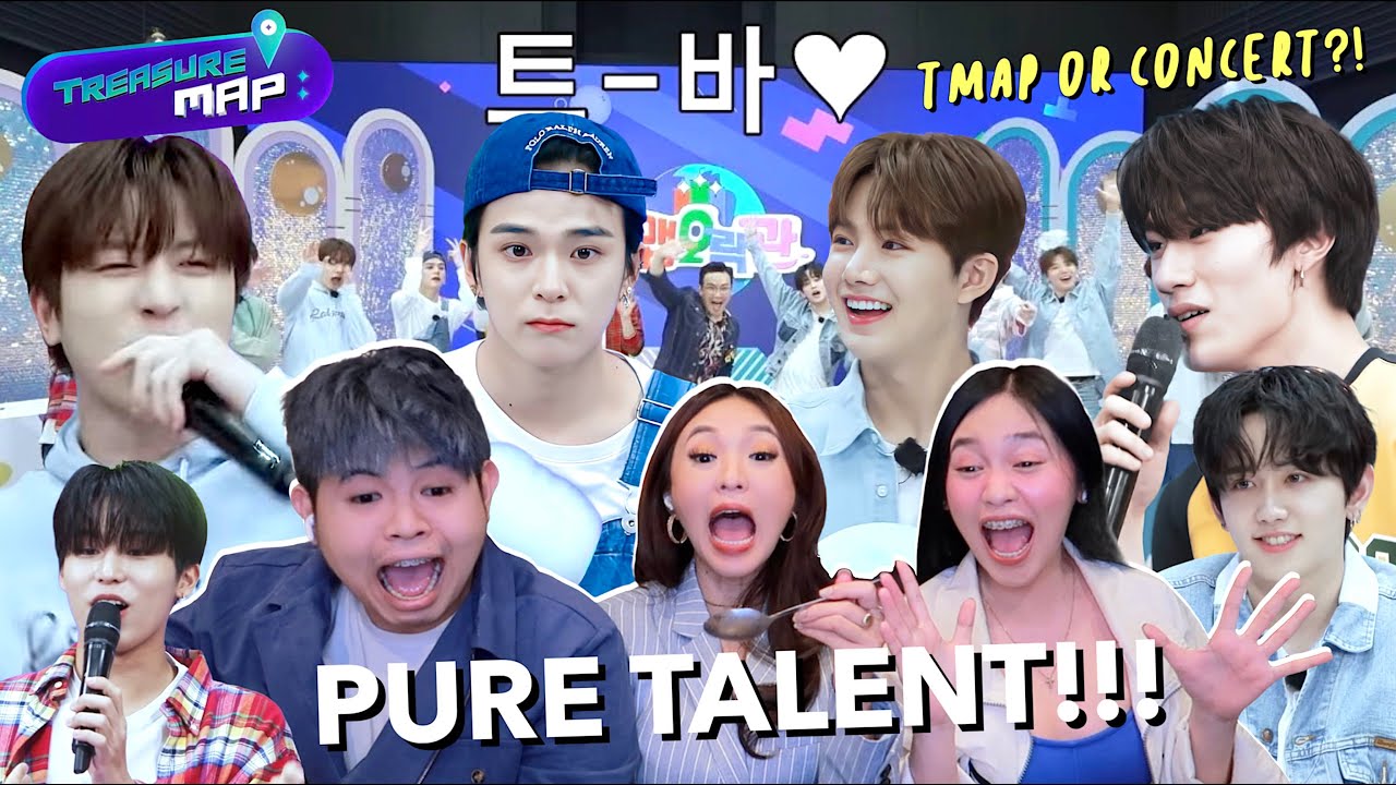 TREASURE MAP EP.50 REACTION 😱 LOUD AF!!! 🎉 랜선 축제! 회식 3차 텐션으로 모십니다 🎉 트맵 오락관 | SIBLINGS REACT