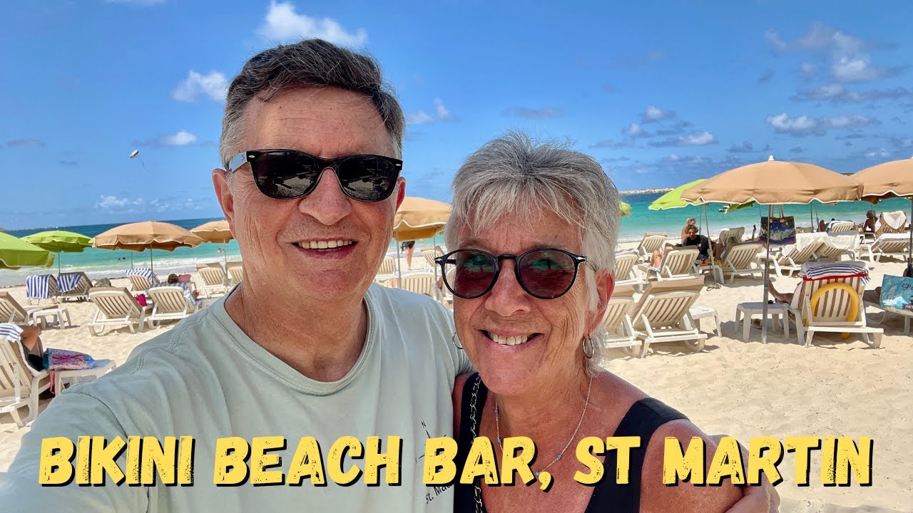 Мы прибыли в Ориент Виллидж Сен-Мартен — обед в Bikini Beach Bar, эпизод 10.