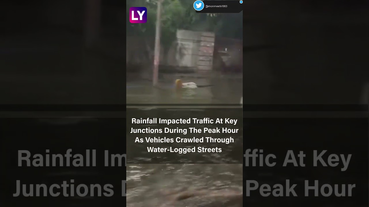 Delhi Rains: Heavy Rainfall & Thunderstorms Lead To Severe Waterlogging In Many Parts Of The City