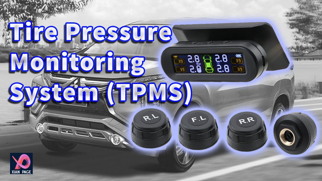 Car Solar Tire Pressure Monitoring System (TPMS)