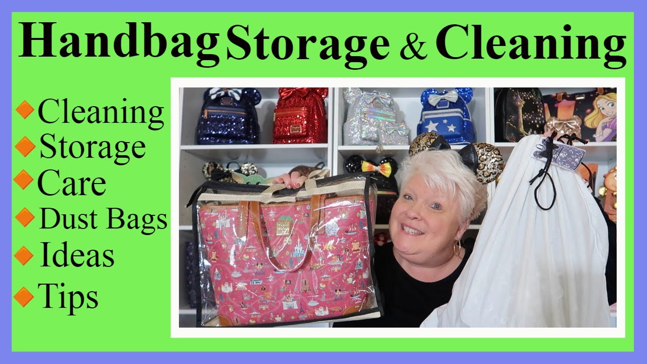 Handbag Storage IDEAS! Cleaning & Care Tips! How To Keep Your Bags Looking NEW!