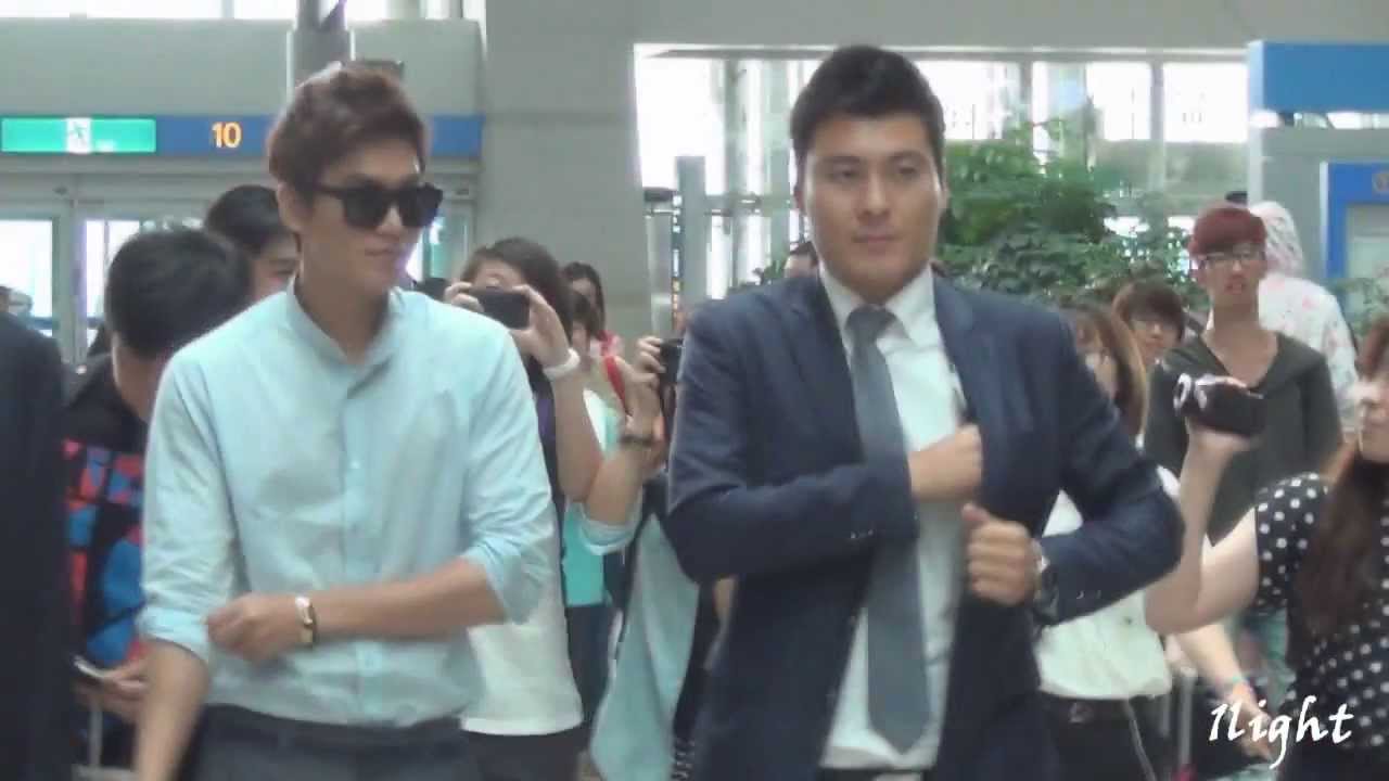20130719 LEE MIN HO Incheon Airport 대만출국